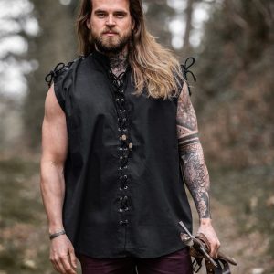 1050 Chemise sans manches à lacets "Ott
