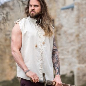 1051 Chemise sans manches à lacets "Henn