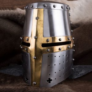 Heaume de Templier en Acier
