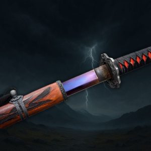 Katana Sekiro - Lame Violette Mortelle (Version Tranchante)
