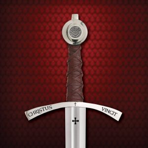 L'épée des Chevaliers Templiers Christus Vincit (Version Tranchante)