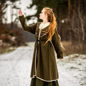 Manteau viking de Birka Skadi Olive