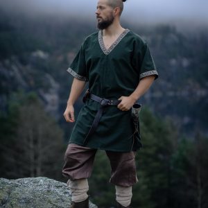 Tunique viking courte "Loki" Vert