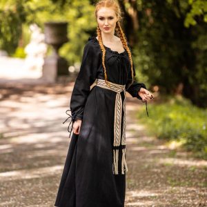 Robe longue à manches longues "Mechthild"