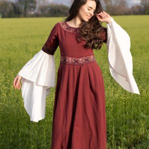 Robe noble avec bordure "Yala"