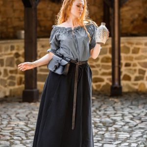 Jupe médiévale en coton épais "Smilla"