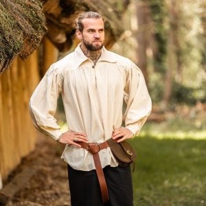 Chemise de pirate avec col "James"