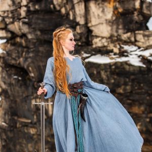Robe viking 100% lin "Anna"