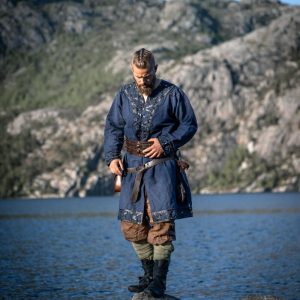 Tunique viking "Erik" Bleu foncé