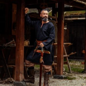 Tunique viking en laine "Olvisson"